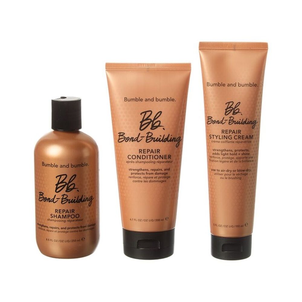 Bumble And Bumble. 3Pc Bond Building Shampoo & Conditioner & Style Cream